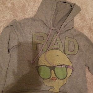 Cropped hoodie