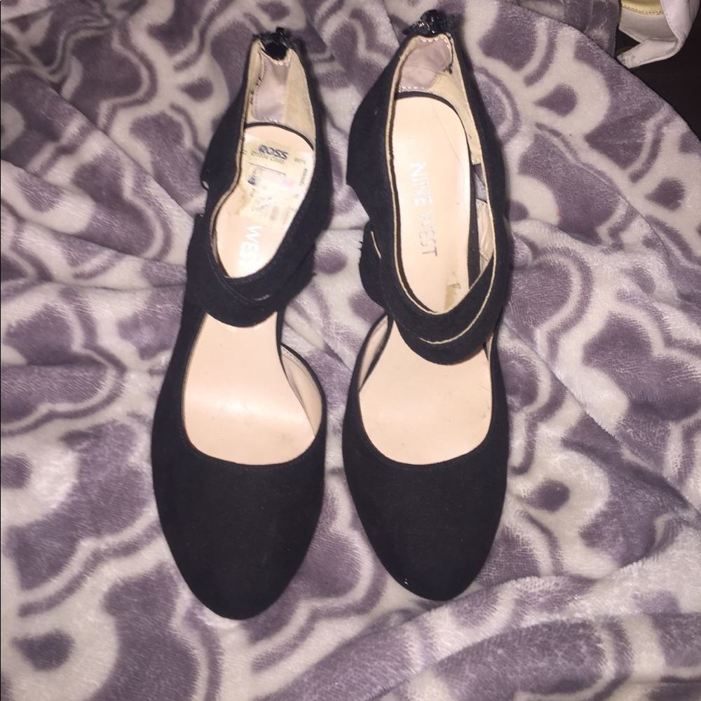 Black heels