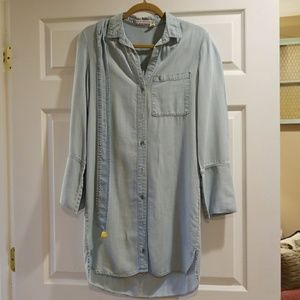 Chelsea & Violet belted shirtdress