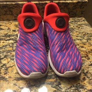 Blue & Orange Nike Running Shoes