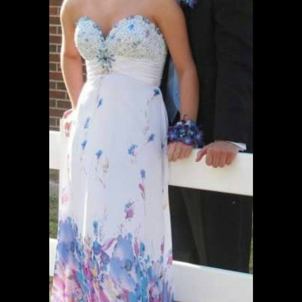 Floral Prom dress
