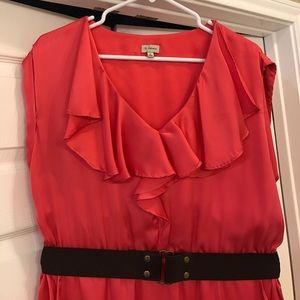 *Make Offer* Cremieux ruffle dress