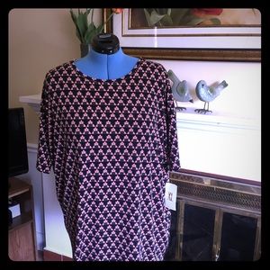 Lularoe irma Disney black and pink