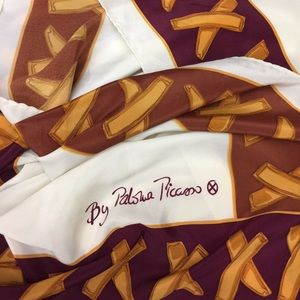 Classy Paloma Picasso Scarf 33.5" x 33.5"