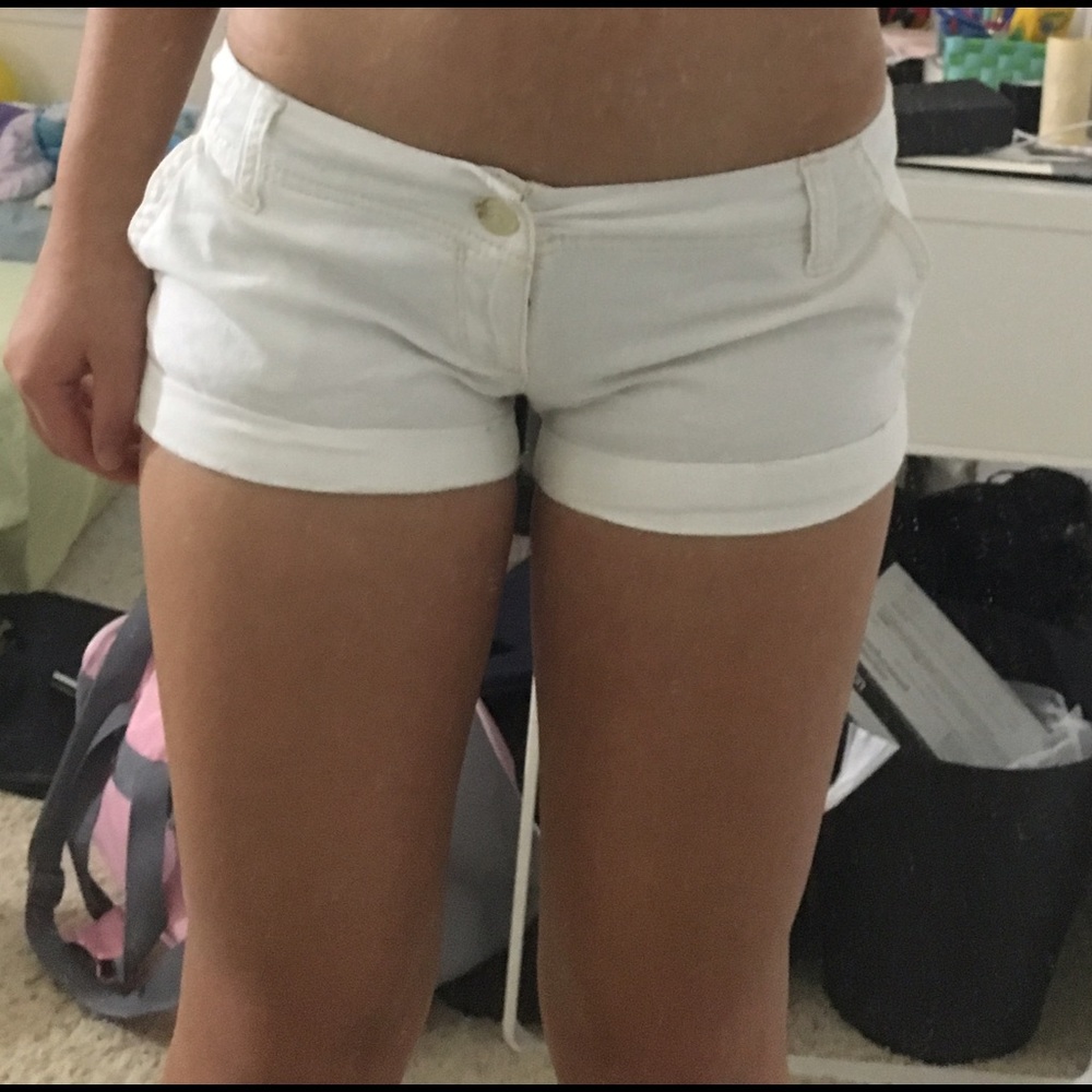White shorts