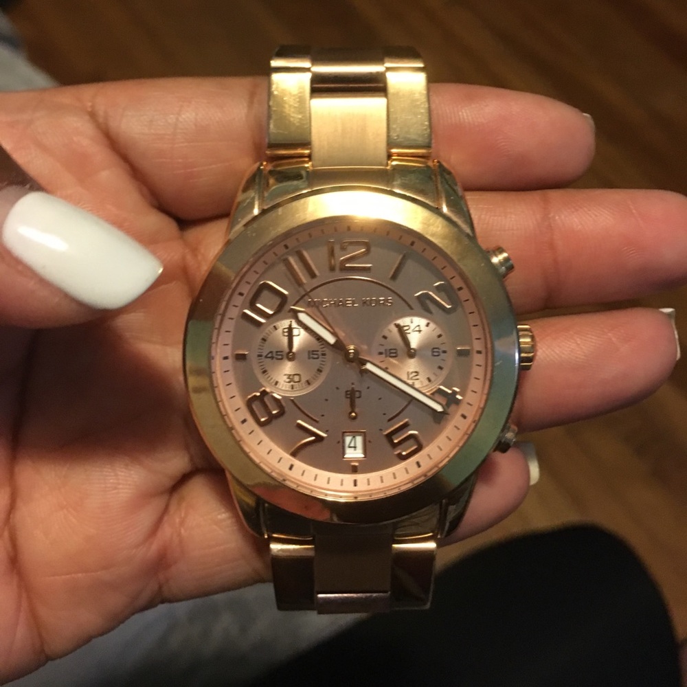 Michael Kors Rose Gold Watch