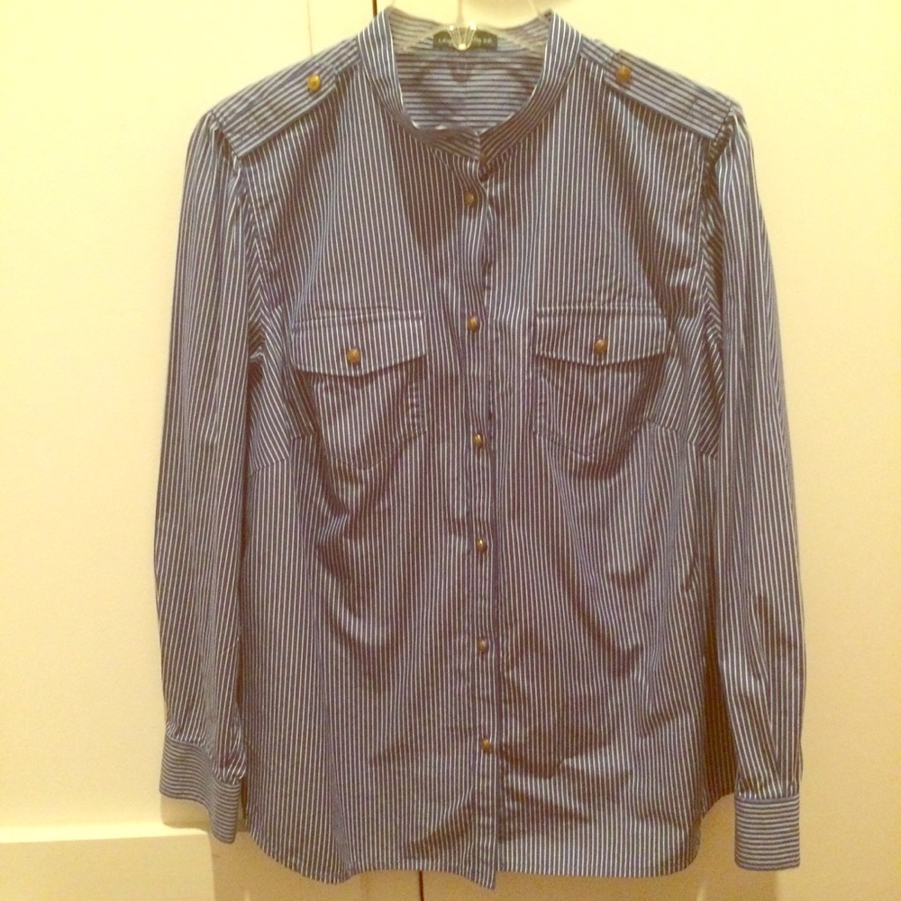 Ralph Lauren Jeans Strip Button-up