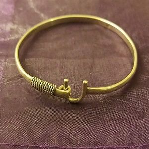 Sterling silver horseshoe bracelet from St Croix
