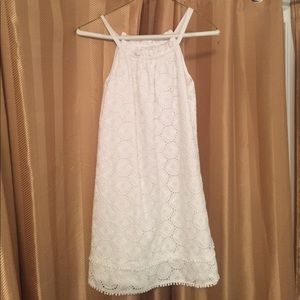 Jade White Lace Dress