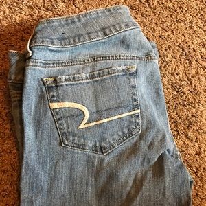 American Eagle artist jeans