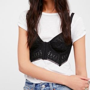 FREE PEOPLE - "White Out" Bustier - New with tags