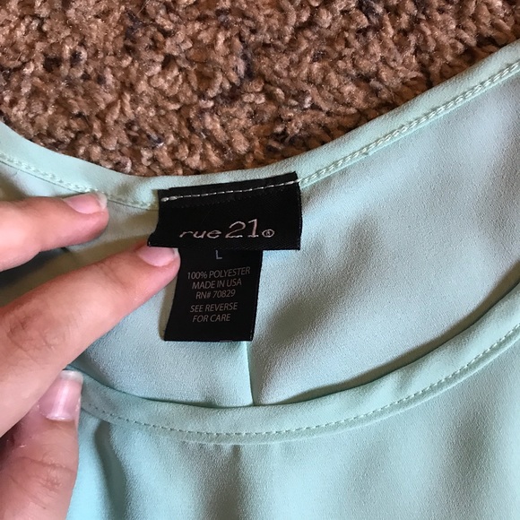 Rue21 Sheer Shirt - Picture 2 of 3