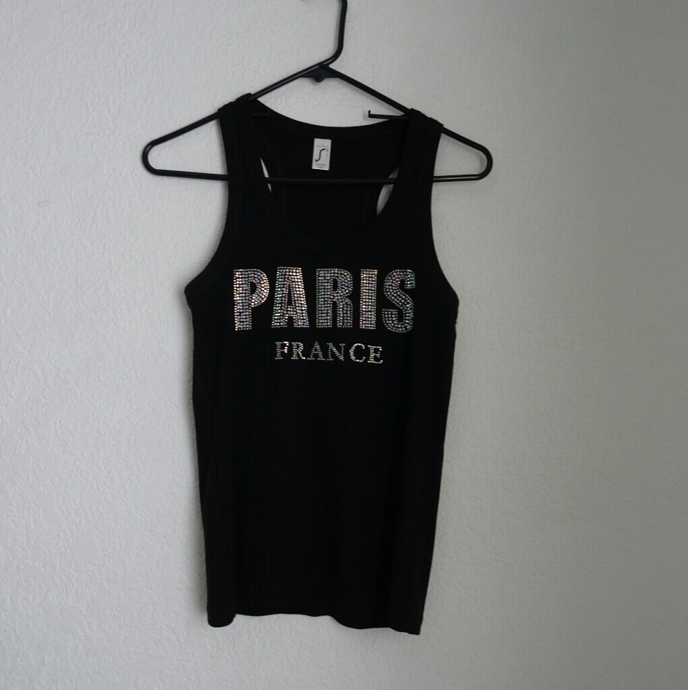 Paris Racerback Tank - Picture 2 of 5