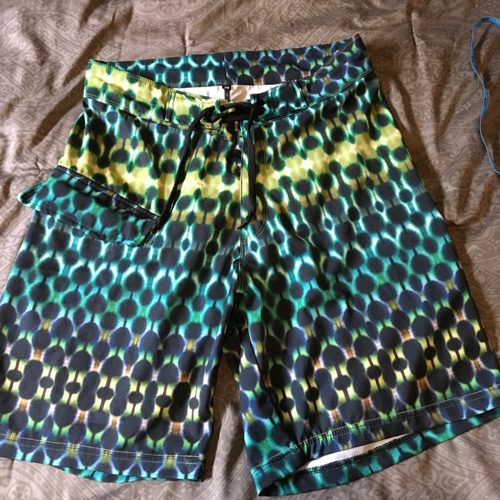 Tie dye board shorts