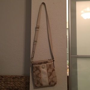 Coach cross body bag