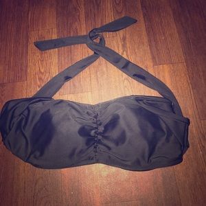 Forever 21 Black Bandeau Bikini Top