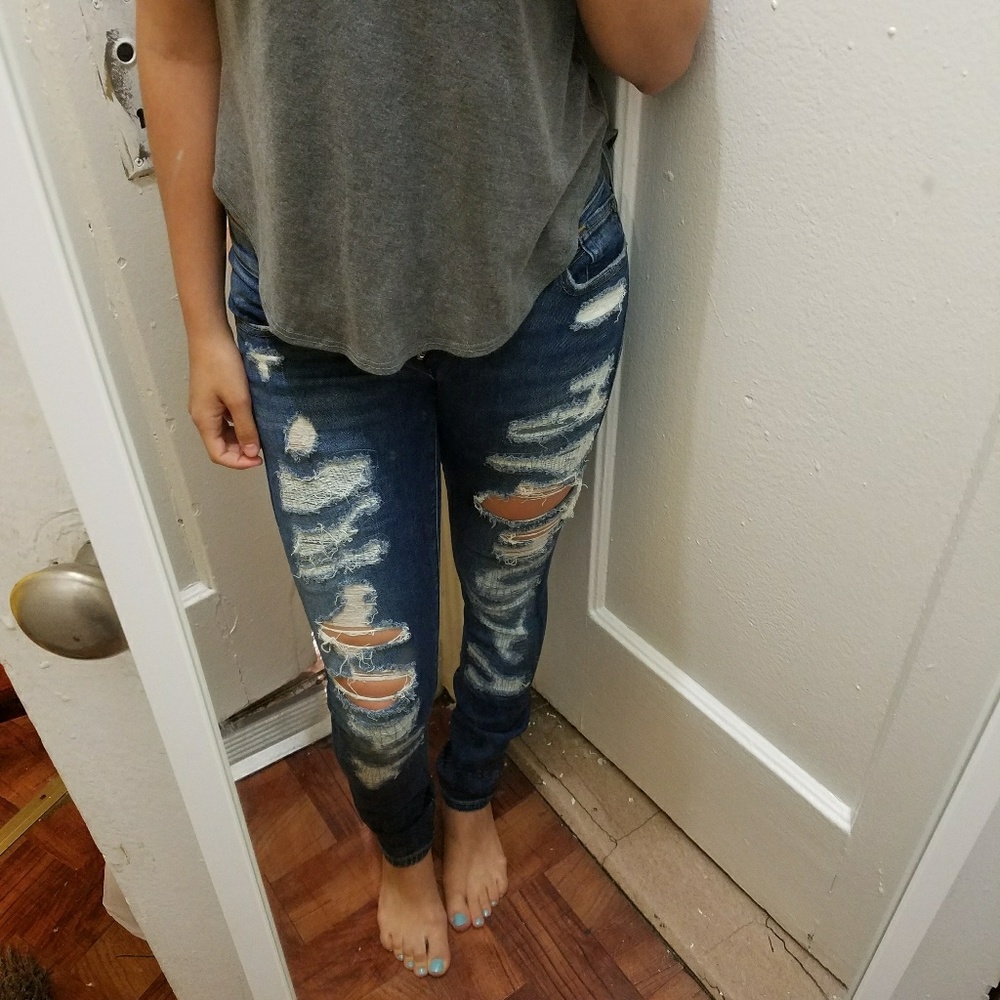 True Religion Victoria Cigarrete Skinny Jeans