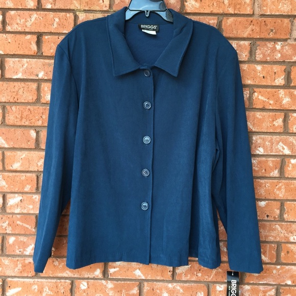 Briggs New York Tops - Briggs New York faux suede top