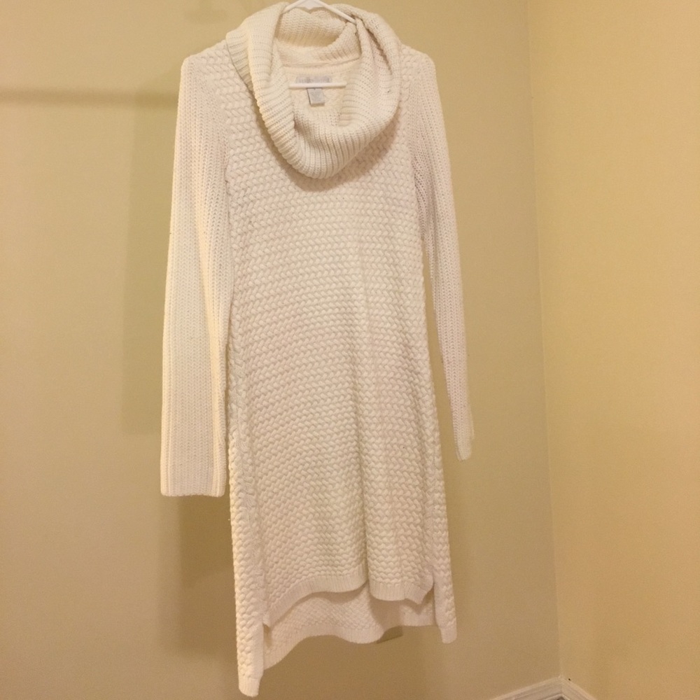 Cream Sweater Dress- perfect for fall! 🍂