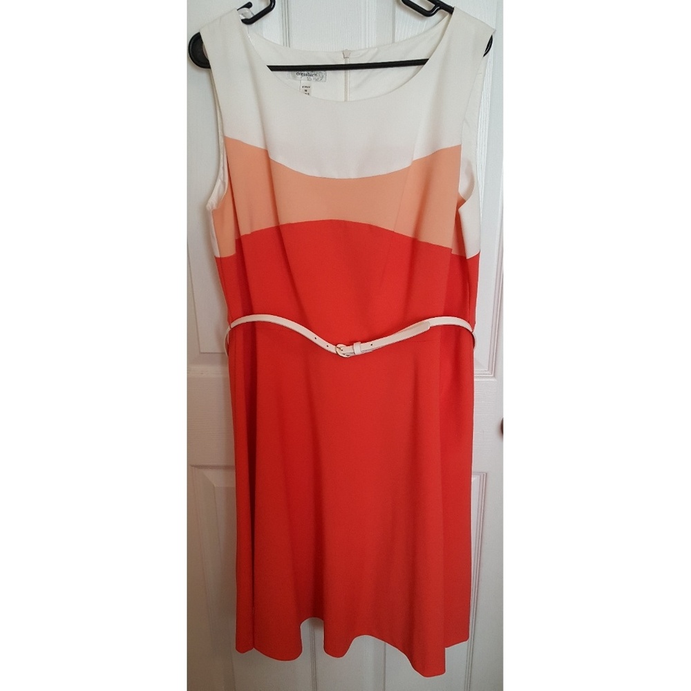 ⚠️FINAL PRICE⚠️ Colorblock Fit-and-Flare Dress