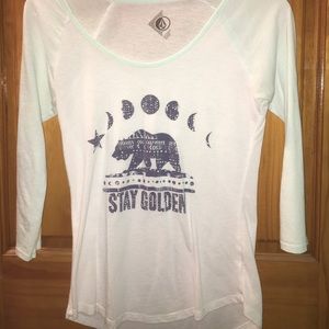 Stay Golden 3/4 sleeve shirt