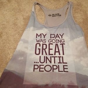 Graphic tank top