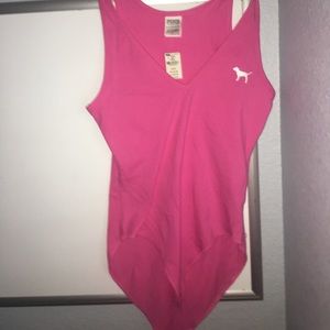 Vs pink body suit