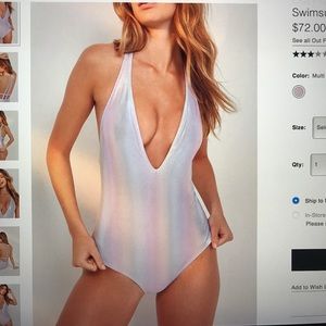 Out From Under Foil Deep Plunging One-Piece