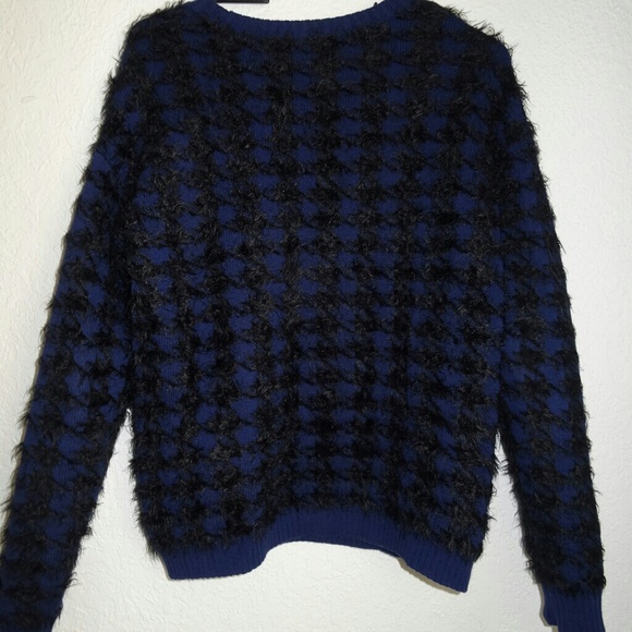 BCBGeneration Navy Ribbed Sweater - Picture 2 of 5