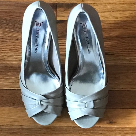 Peep-Toe Platform Heels - Picture 2 of 3