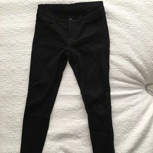 Original J Brand Skinny Black Jeans