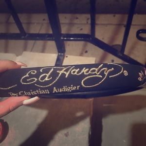 Ed hardy steering wheel cover "Love Kills"