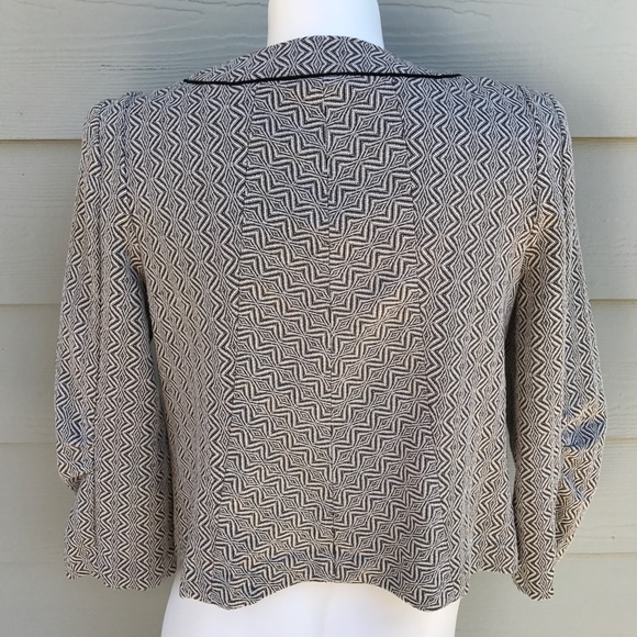 Anthropologie Coquille Eyes For You Blazer Jacket - Picture 3 of 5