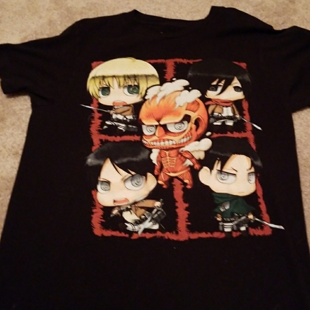 Attached on titan graphic t-shirt