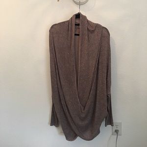 Free People cross front sweater