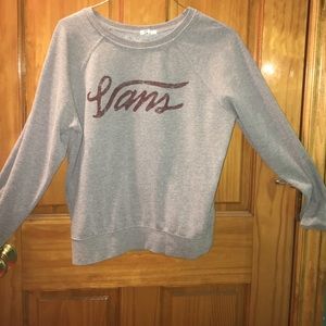 Grey Vans sweater