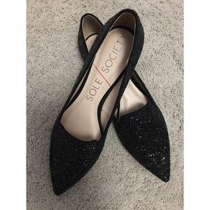 Sole Society Pointed Toe Ballet Flats