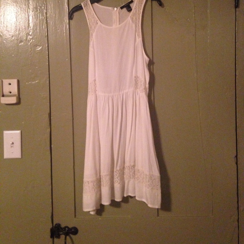 Forever 21 white mini dress