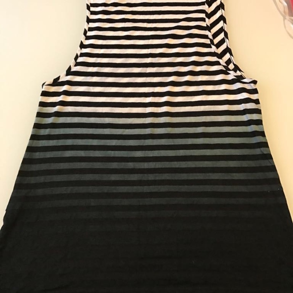 Black and white shirt