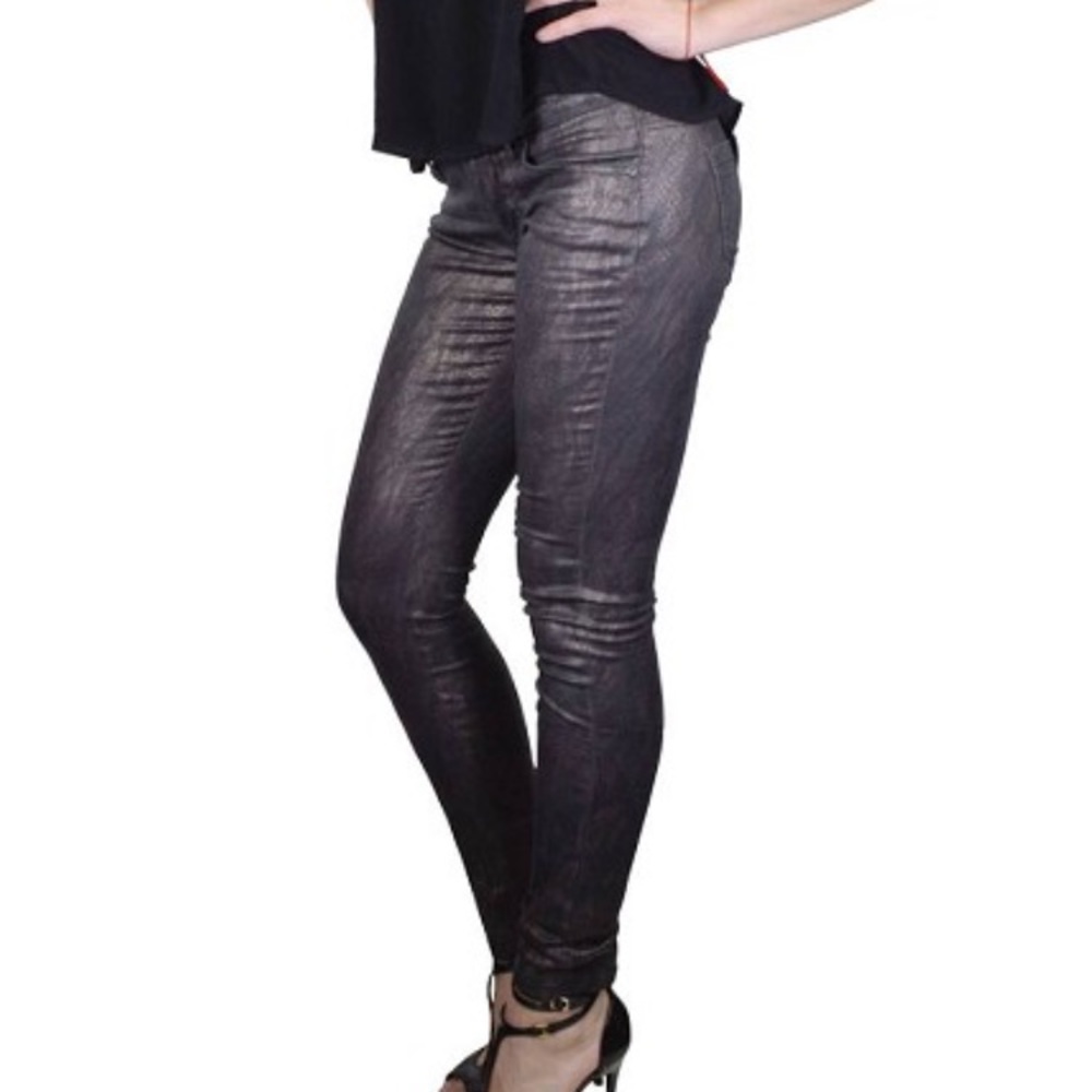 Snake print Skinny pants
