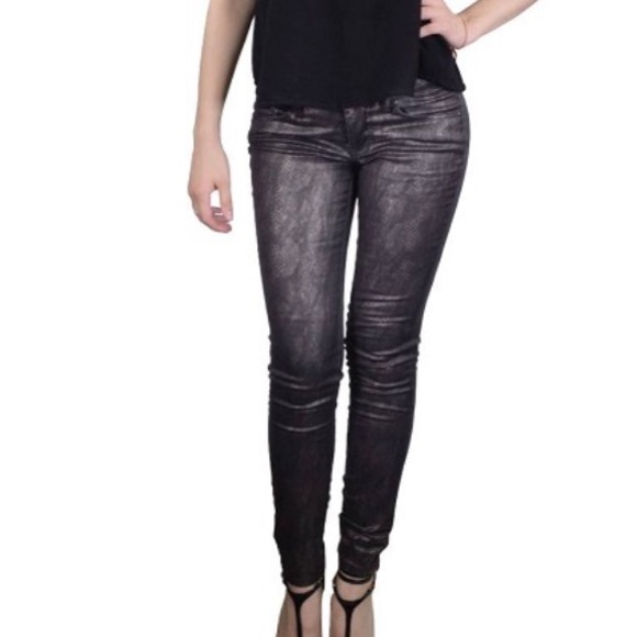 Snake print Skinny pants - Picture 3 of 4