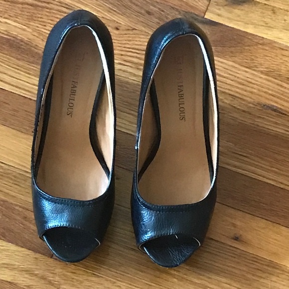 Open-Toe Platform Heels - Picture 2 of 3