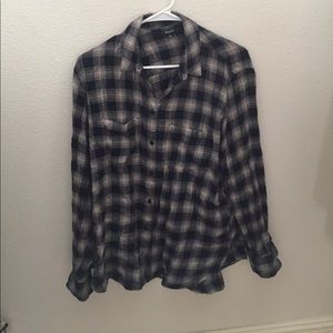 Madewell boyfriend flannel