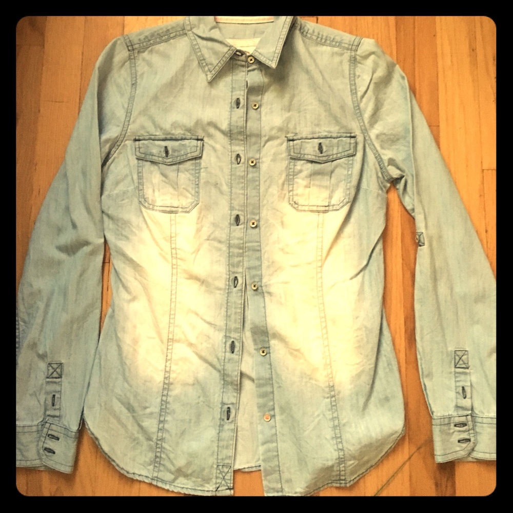Denim Button Up
