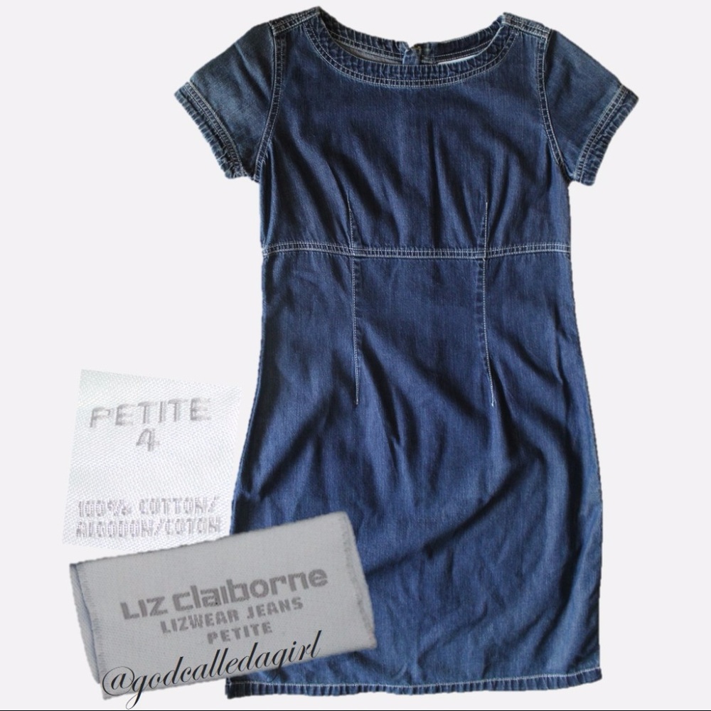 Vintage Liz Claibore Denim Dress