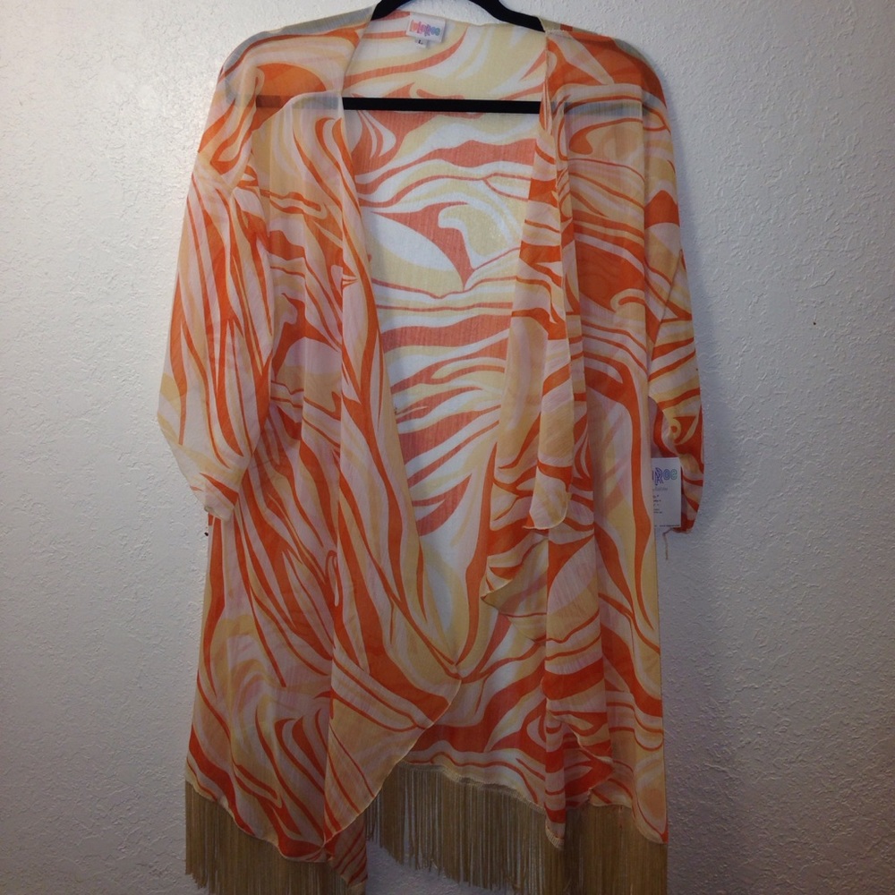Lularoe Kimono, large NWT