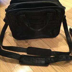 Vintage Tumi leather organizer briefcase