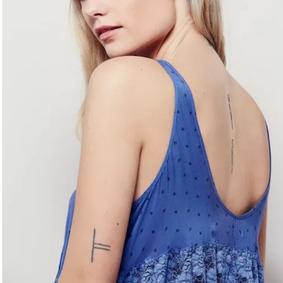 Free People She Swings Tunic Dress Slip - Picture 2 of 8