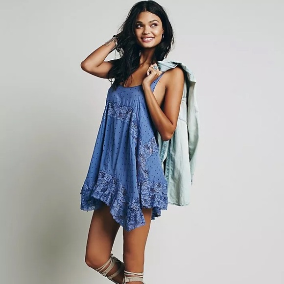 Free People She Swings Tunic Dress Slip - Picture 4 of 8