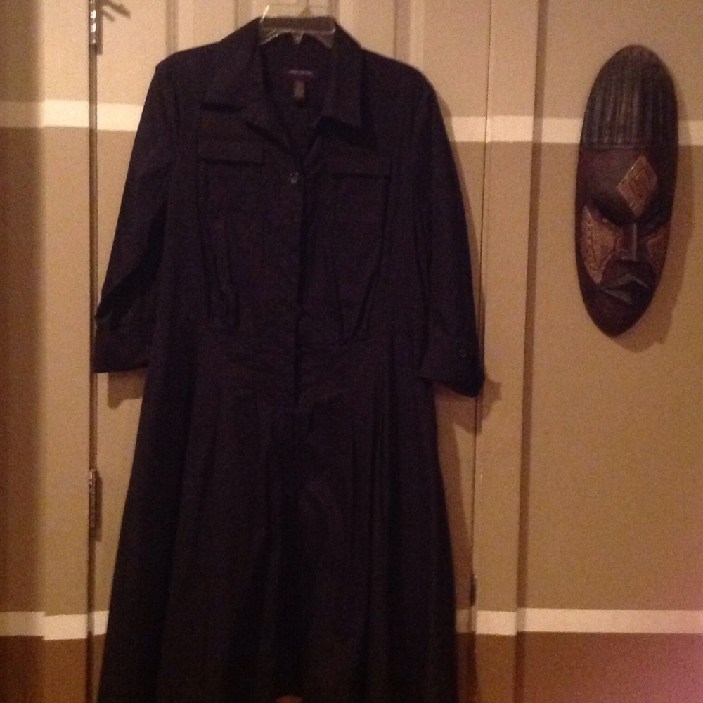 BANANA REPUBLIC BLACK DRESS...12